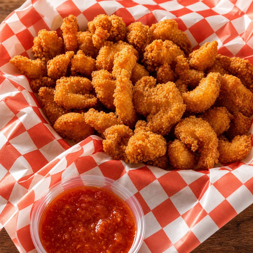 21 Popcorn Shrimp Meal.
