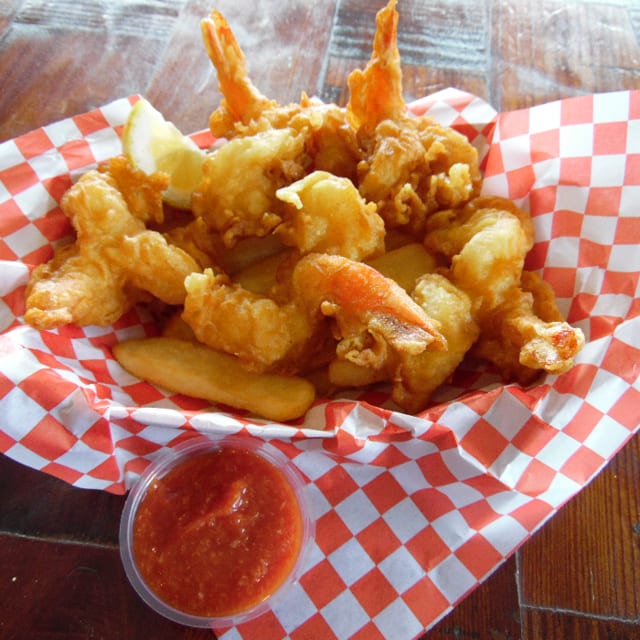 Shrimp Dinner.